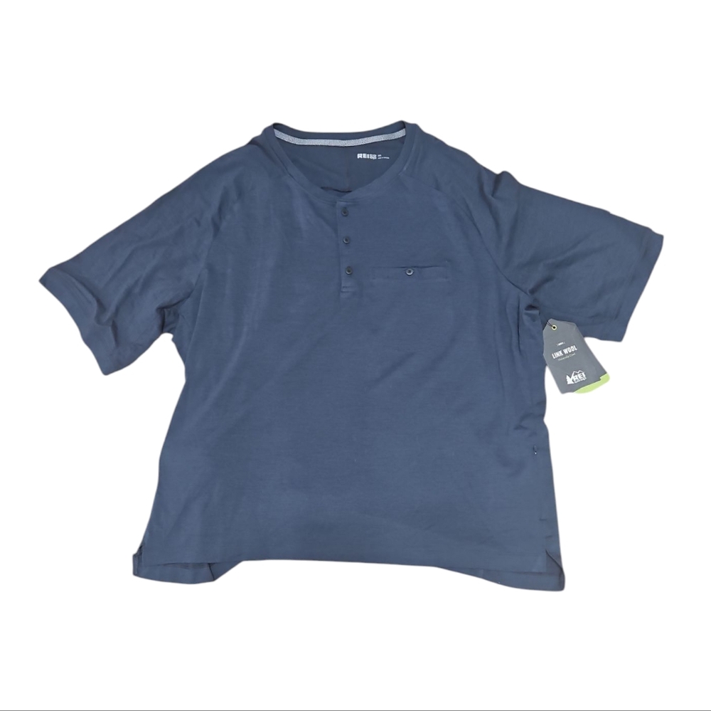 REI Blue Short Sleeve Men's Tee